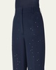 Florine Swarovski Star Flare Leg Pants