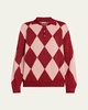 Jockey Argyle Polo Sweater