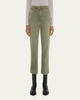Easy Relaxed Straight-Leg Crop Trousers