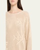 Angel Fish Knit Lace Pullover