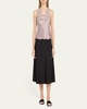 Rose Parfait Lace & Silk Tank