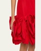 Strapless Oversized Bow Mini Dress