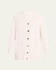Button-Down Wool-Cashmere Cardigan