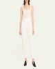 Straight Leg Wool Pants