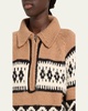 Carter Fair Isle Quarter-Zip Sweater
