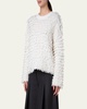Cashmere and Wool Loops Knit Sweater