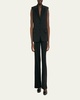 Straight-Leg Fluid Pull-On Pants