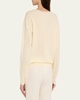 Silk-Cashmere Deep V Sweater