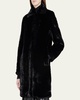 Faux-Fur Collared Coat