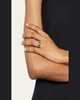 Iconica Small 18k Rose Gold Brown Diamond Ring