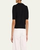 Shrunken Short-Sleeve Cardigan