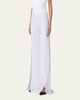 Fellia Silk Double Layer Wide-Leg Pants