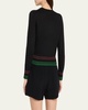 Ski Run Embroidered Alpaca Sweater