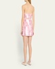 Finta Sequined Lace-Trim Mini Dress