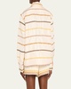 Ric Rac Stripe Button Down Shirt