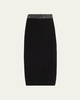 Jane Embellished Knit Midi Skirt