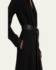 Enya Lightweight Crepe Dress with Belt