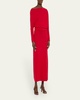 Kasos Off-The-Shoulder Cashmere Maxi Dress