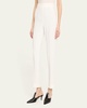 Straight Leg Wool Pants