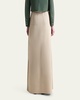 Mack Pleated Cotton Maxi Skirt