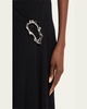 Molly Ribbed Pin-Embellished Maxi Dress