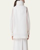 Palina Double Layer Techno Grid Parka