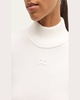 Turtleneck Long-Sleeve Rib Sweater