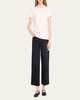 Billie Wide Straight Cropped Jeans