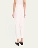 Pull-On Mid-Rise Tapered Pants