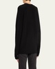 Leka V-Neck Ribbed Cashmere Cardigan
