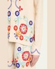 Beaded Garden Party Linen Shirt