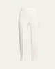 Straight Leg Wool Pants