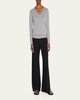 Weekend V-Neck Cashmere Pullover Sweater