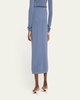 Addison Pointelle Knit Skirt