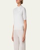 Short Knot Collar Cashmere Sweater