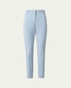 Freda Seersucker Striped Tapered-Leg Pants