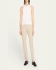 Manhattan Cropped Stretch Twill Skinny Pants