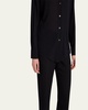 Elia Button Down Silk Blouse