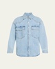 Lotta Long-Sleeve Denim Shirt