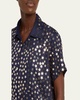 Sequin Spangled Star Button Down Shirt