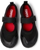 Black Leather Sneakers for Women.