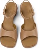 Nude Leather Sandals for Women.