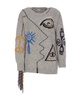Folk artwork sweater