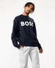 Crew-neck Sweatshirt With Logo Print