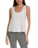 St. John Scoop Neck Silk-Blend Shell