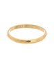 14K Italian Gold Hammered Ring