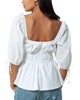 Hale Bob Balloon Sleeve Top