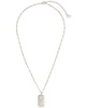 Sterling Forever Sagittarius Constellation Dog Tag Necklace