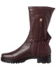 clarita motorcycle leather bootie