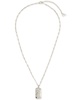 Sterling Forever Gemini Constellation Dog Tag Necklace